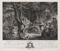 KG 01343
          <br/>
          De la Fontaine gekroond op de Elyseïsche Velden
          <br/>
          <em>Guttenberg, Heinrich (1749-1818)</em>